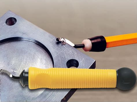 sheet metal edge deburring tool|hand held deburring tool.